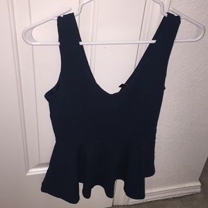 Sleeveless knit top